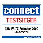 FRITZ!Box 7590 and FRITZ!Repeater 3000 named test winners in comparison test
