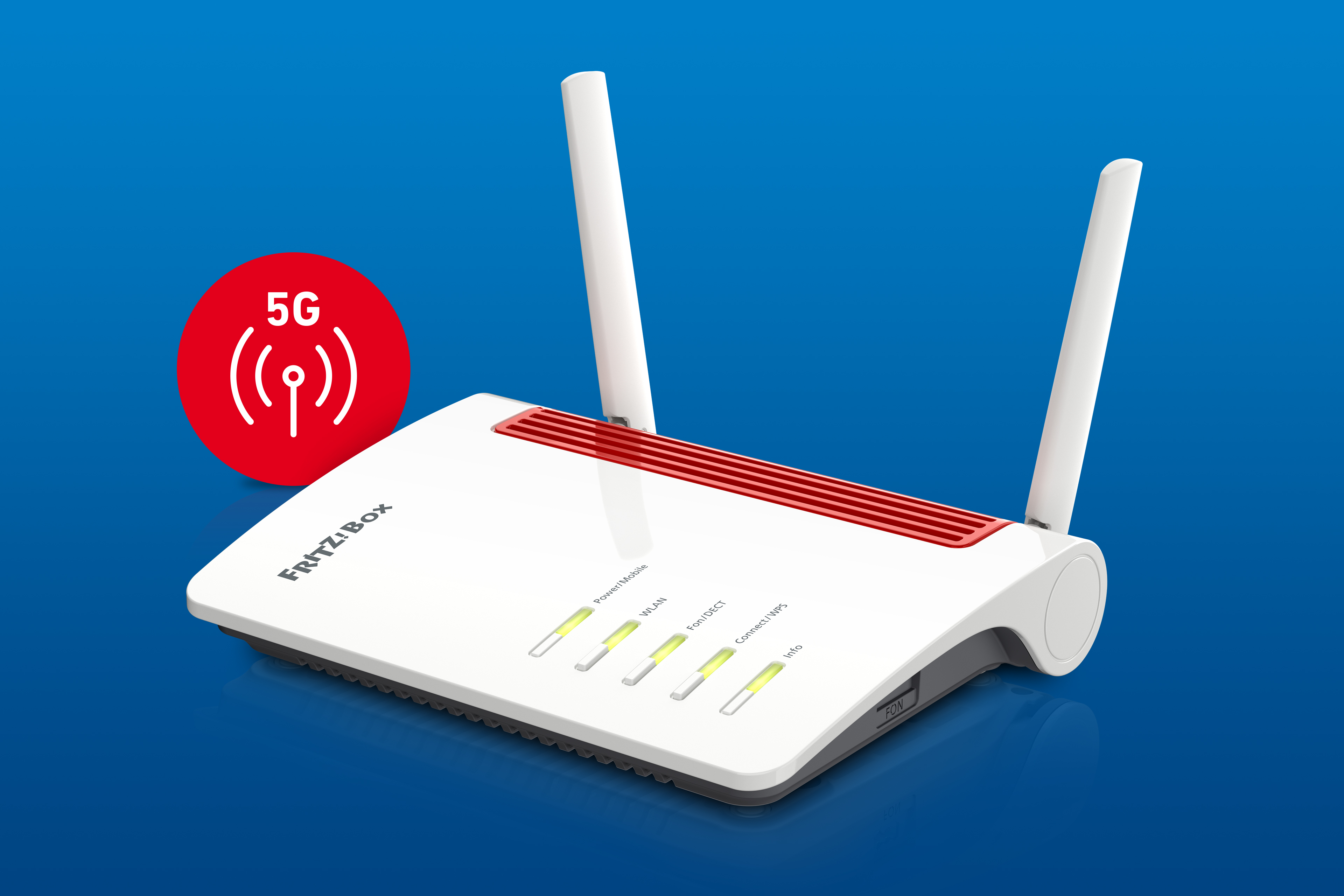 The new FRITZ!Box 6850 5G for the FRITZ! experience with 5G | AVM  International | Router