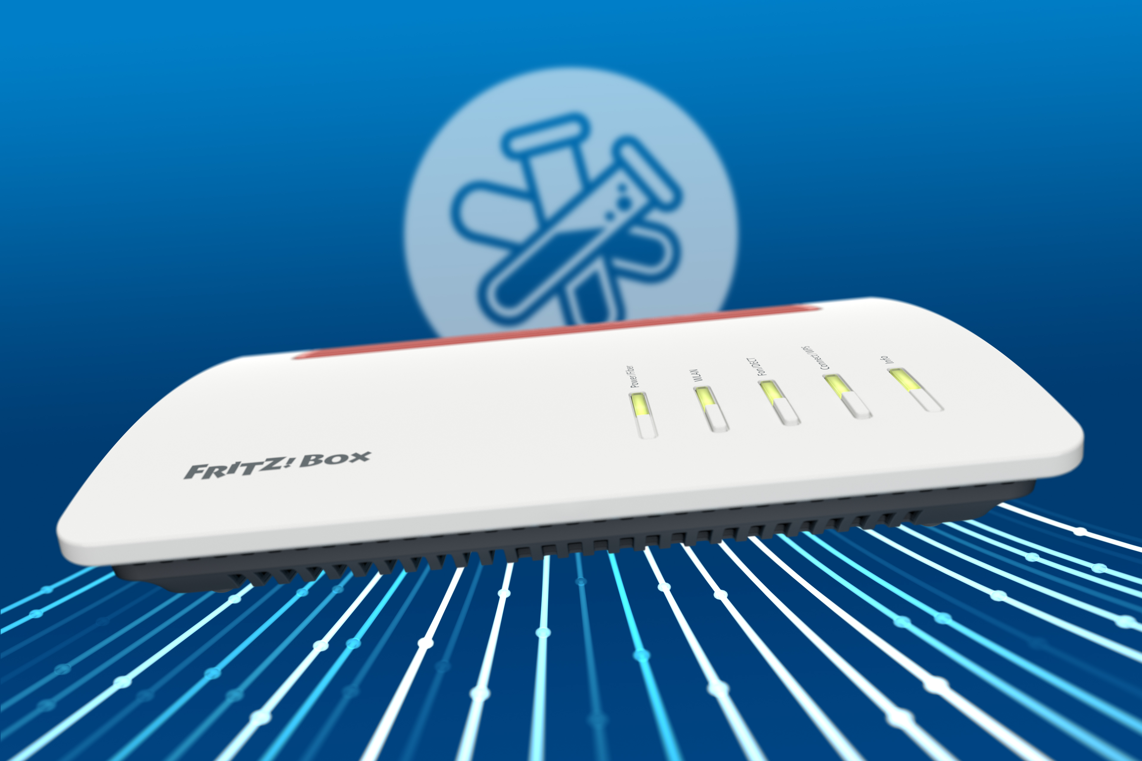 the Easier surfing functions International the with AVM latest optic FRITZ!Box | of fiber